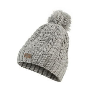 NEW Women's Nike Sportswear Knit Beenie in Grey CI3650-063